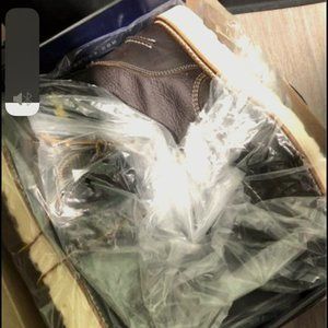 Men's Thorogood 6" Steel Toe Moc Toe Wedge Sole Boots